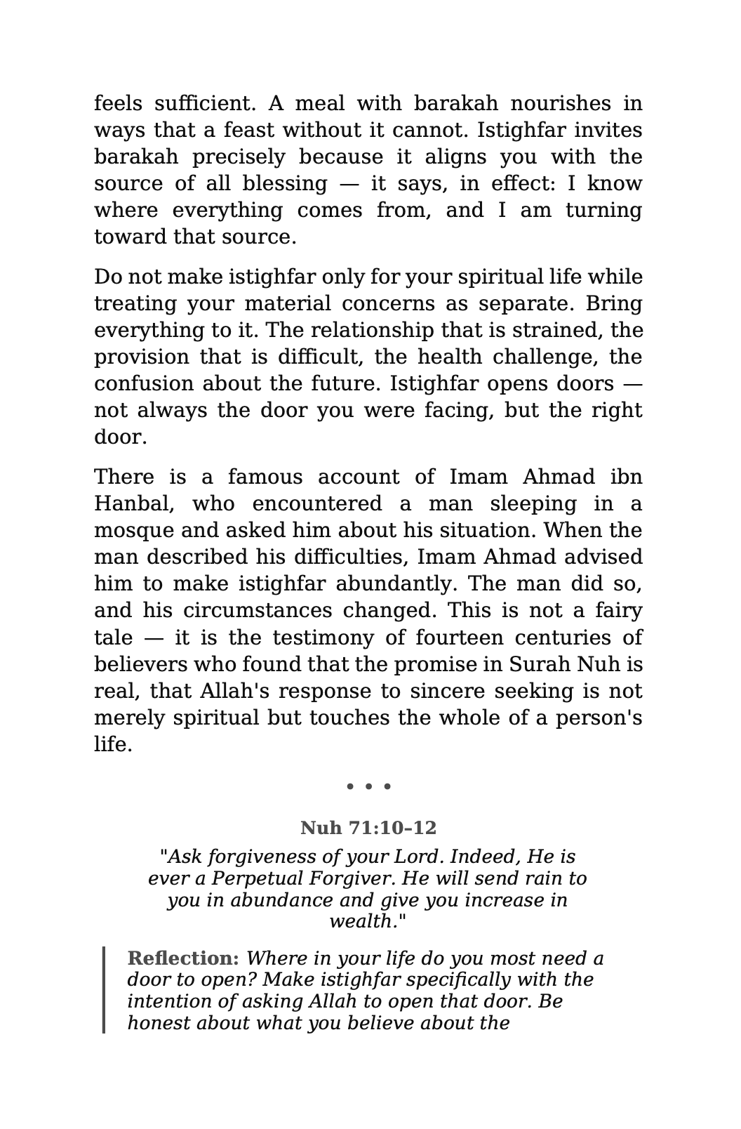 The Power of Istighfar