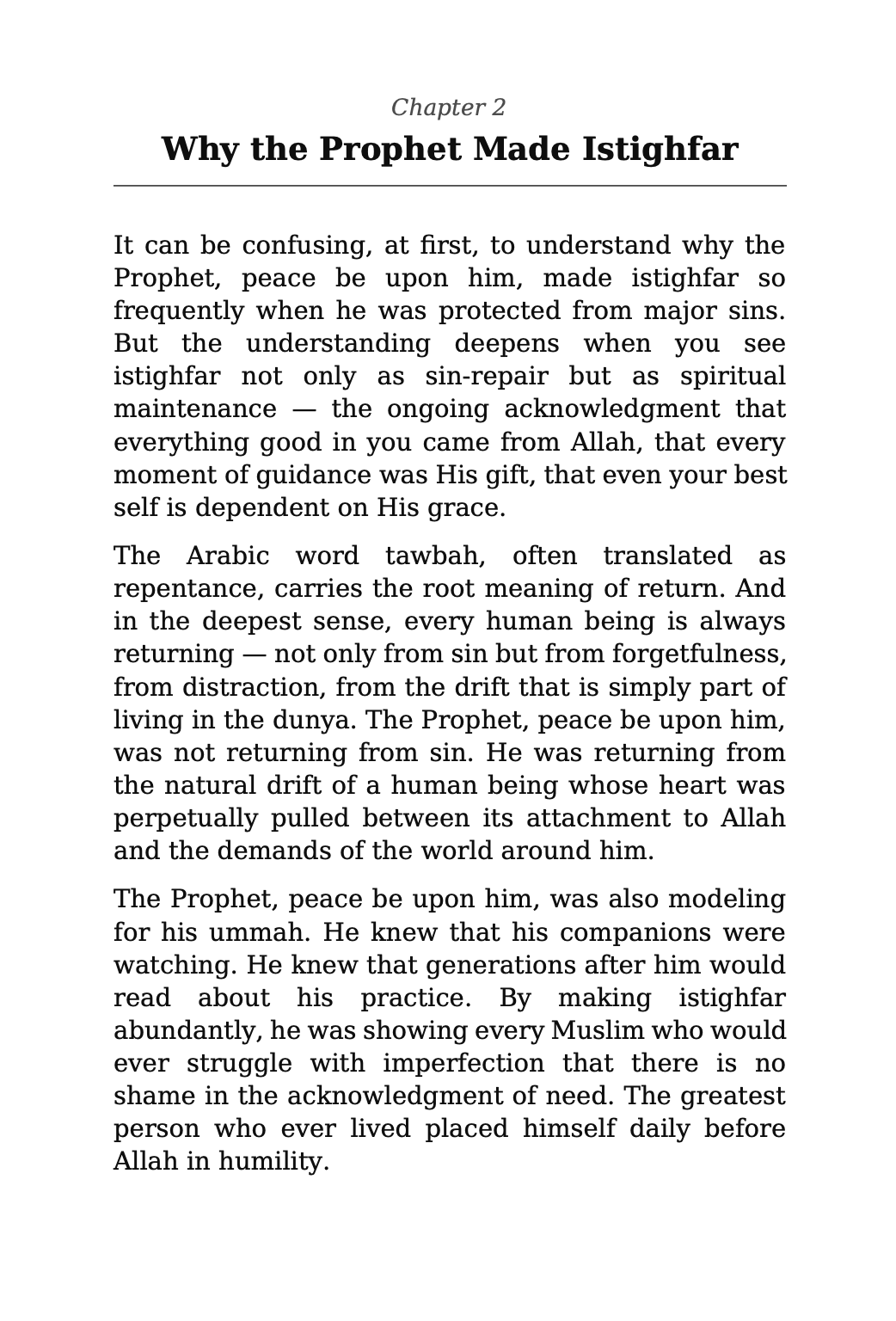 The Power of Istighfar